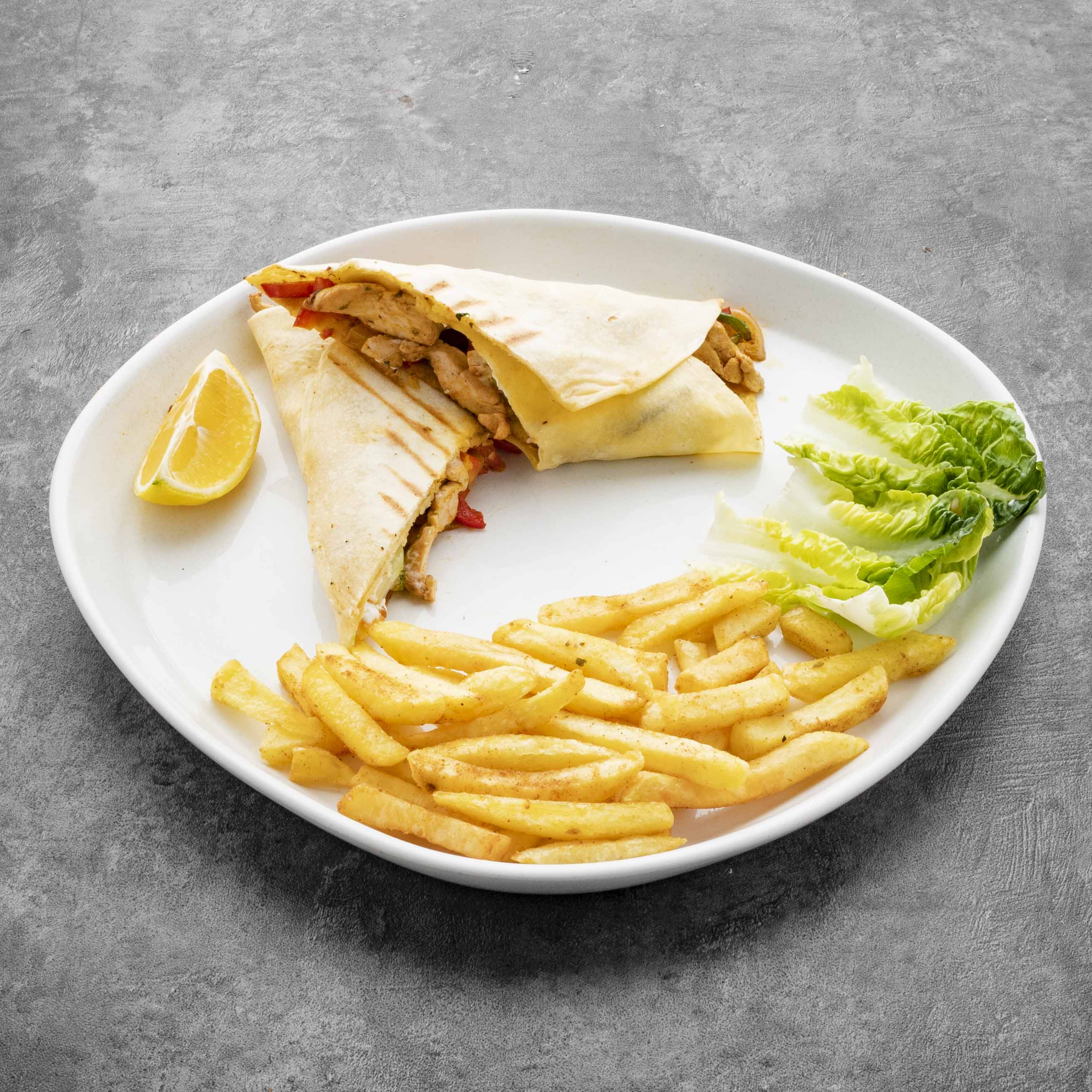 ساندویچ چیکن بوریتو